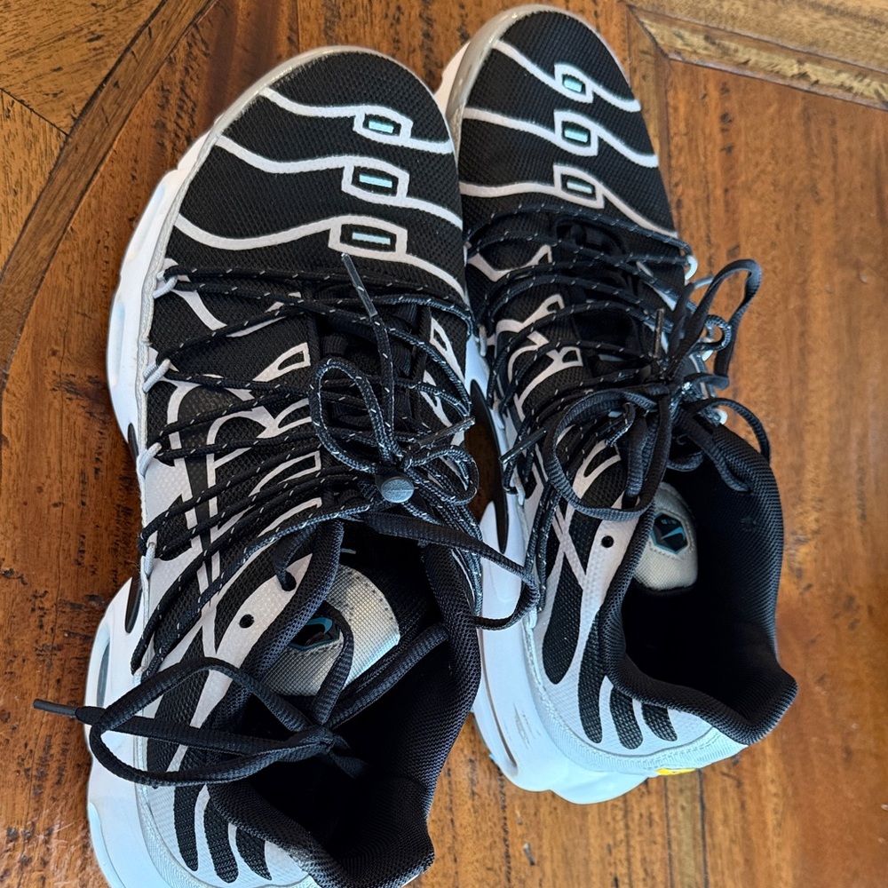Black and White Athletic Sneakers